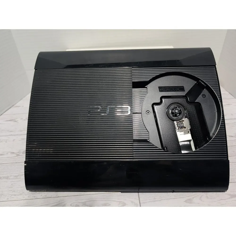 Sony PlayStation 3 Super PS3 Slim w/ Controller Charger HDMI & Game CECH4001B